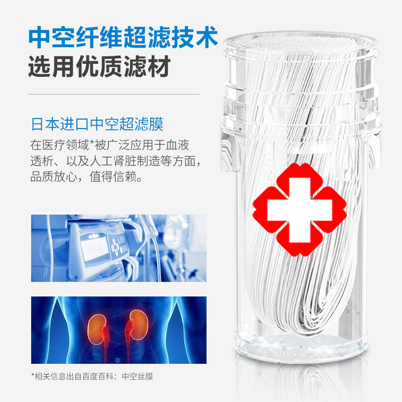 飞利浦家用自来水净化直饮净水器 飞利浦润活净水器