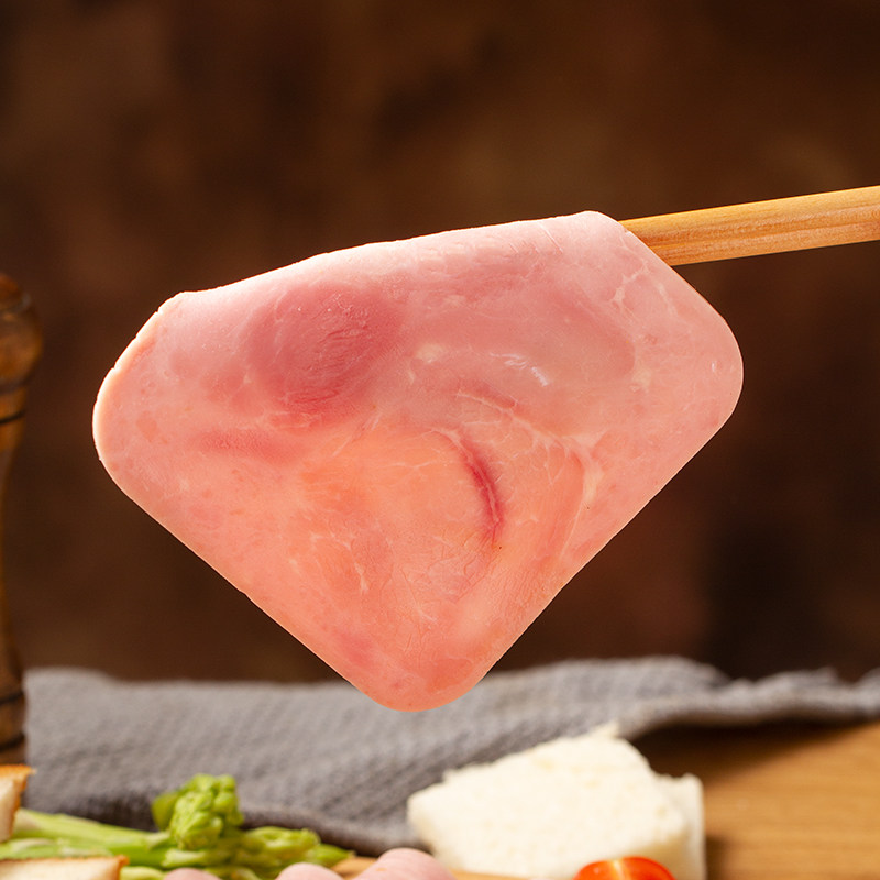 史蜜斯矩形美式火腿片220g每袋精选猪肉切片早餐即食培根三明治,淘宝优惠券,粉丝福利购,淘宝优惠卷