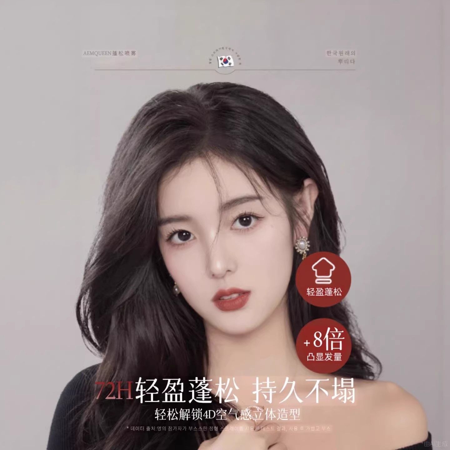 AEMQUEEN定型喷雾空气感蓬松发质买2送1造型师推荐淡雅清香型,淘宝优惠券,粉丝福利购,淘宝优惠卷