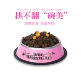 Нержавеющая сталь анти -стучащая собачья чаша для собачьей чаши для кошачья чаша для кошачья чаша для кошачья миска миска большая собака одно миска для собачьей корм для собак.