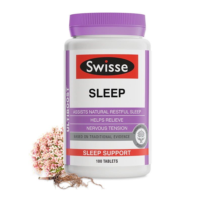 swisse天然助眠安瓶无褪黑素sleep SwisseAulam海外褪黑素/松果体素