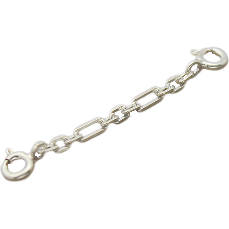 s925纯银项链延长链双扣加长断链重接银首饰配件车十字手脚链百搭,淘宝优惠券,粉丝福利购,淘宝优惠卷