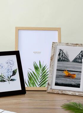 Wooden Photo Frame For Wall Hanging 10X15 15X20 20X25cm A4 W