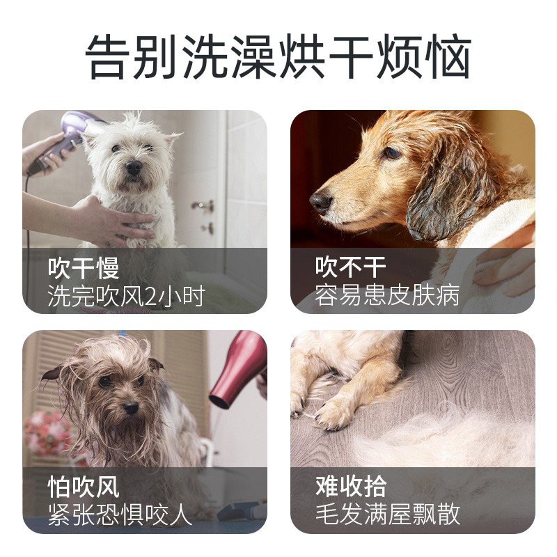 宠物烘干袋狗狗金毛洗澡中大型犬家用全自动吹毛烘干箱神器吹风机 - 图0