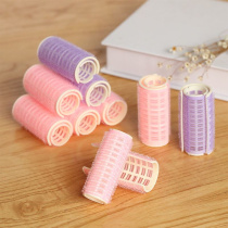 Net red curly hair theorizer student air Liuhai Eight words Hysea Inner Buckle L Large Wave Styled Self-adhesive Roll Hair Cylinder Clip