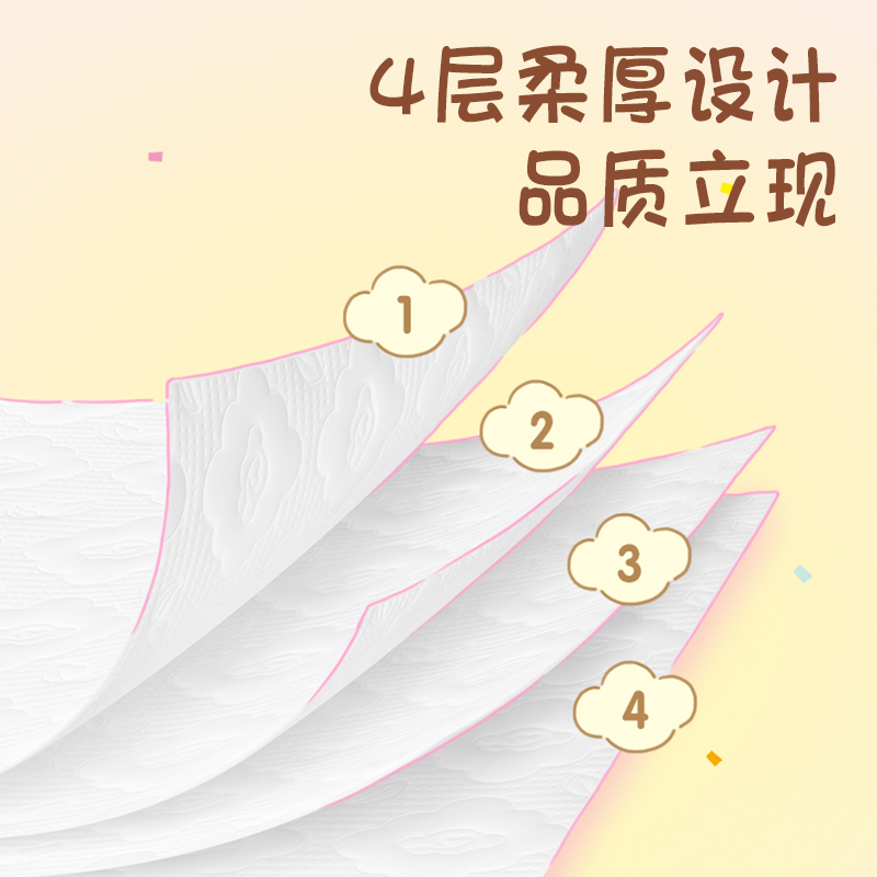 心相印悬挂式纸巾抽纸三丽鸥联名底部抽纸大包宿舍家用擦手纸厕纸,淘宝优惠券,粉丝福利购,淘宝优惠卷