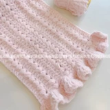 Плетеный кремовый шарф ручной работы, демисезонный набор материалов, крючок для вязания, связать своими руками, подарок на день рождения