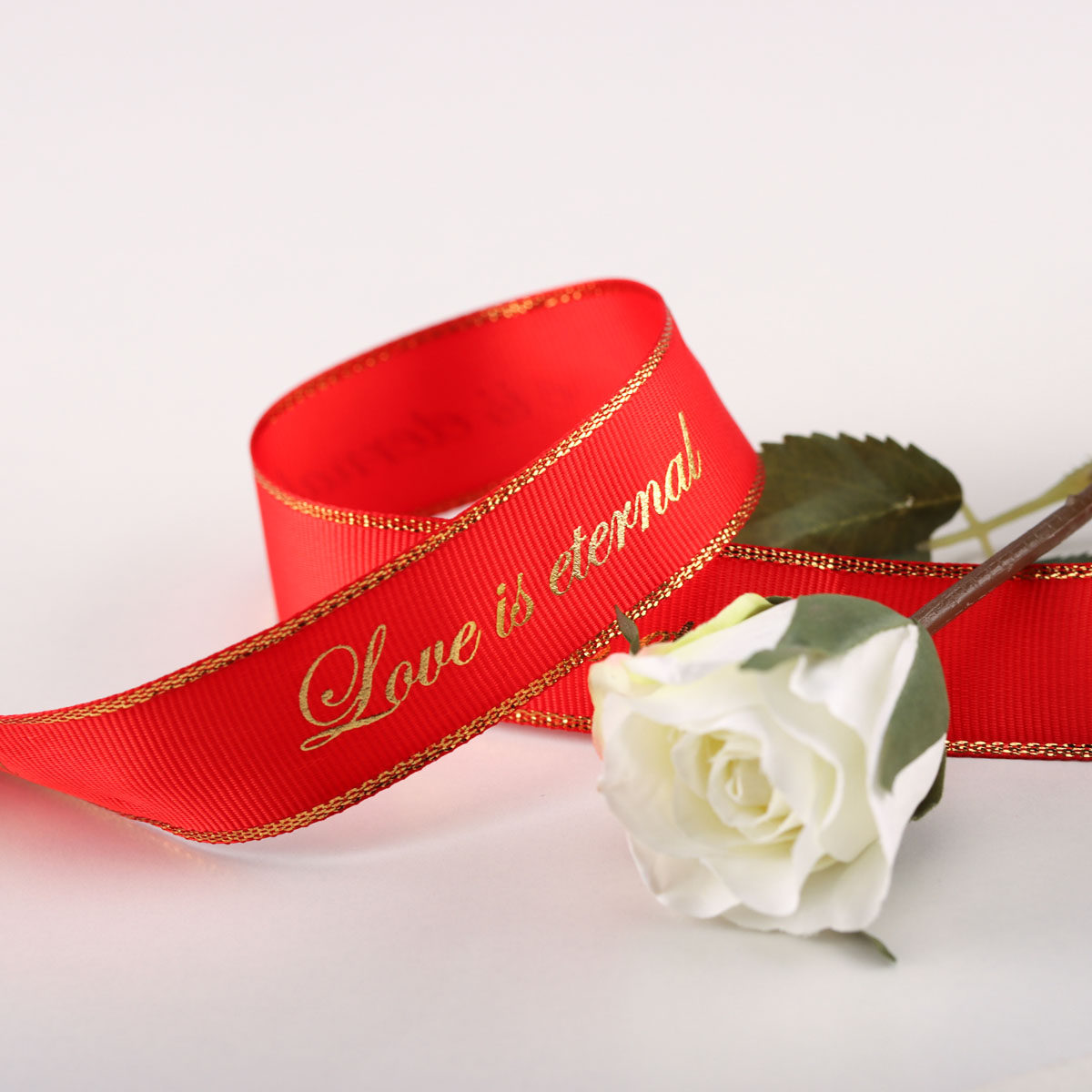 2.5cm金边螺纹烫金丝带永恒 礼品印花彩带扎蛋糕包花轻奢螺纹丝带,淘宝优惠券,粉丝福利购,淘宝优惠卷