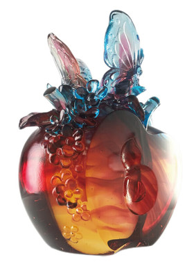 琉园琉璃送礼新中式桌面摆件轻奢