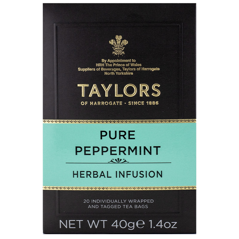 英国taylors 茶泰勒纯薄荷茶茶包pepperminttea无咖啡因学生考研 - 图0