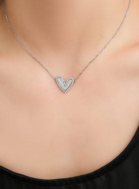 堤喜925银纯银蛇骨链女项链