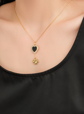 堤喜925银纯银蛇骨链女项链