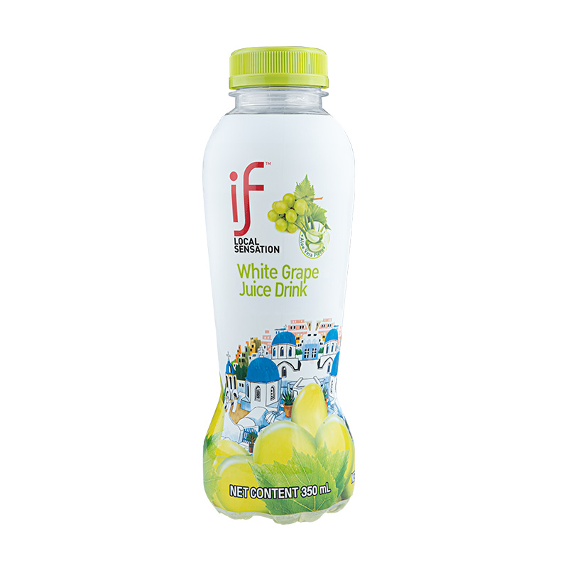 if泰国进口葡萄汁饮料（含芦荟肉）果汁350ml