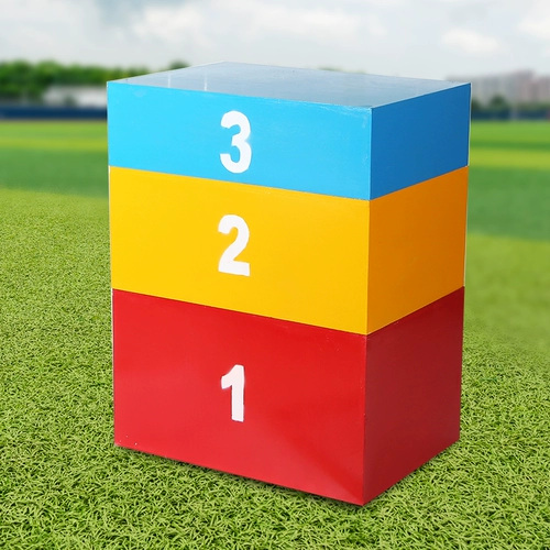 Детские подиум подиум награждают подиум для хранения спортивной конференции по легкой атлетике Стальной деревянной настройки для размера