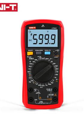 优利德UT890D+/890C数字万用表数显万能表电容表高精度家用背光