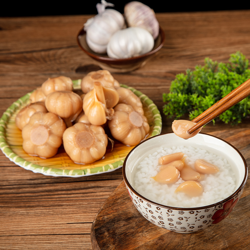 糖醋大蒜蜜汁糖蒜上海申小酱园脆酸甜爽口风味500g/瓶七宝老街店 - 图1