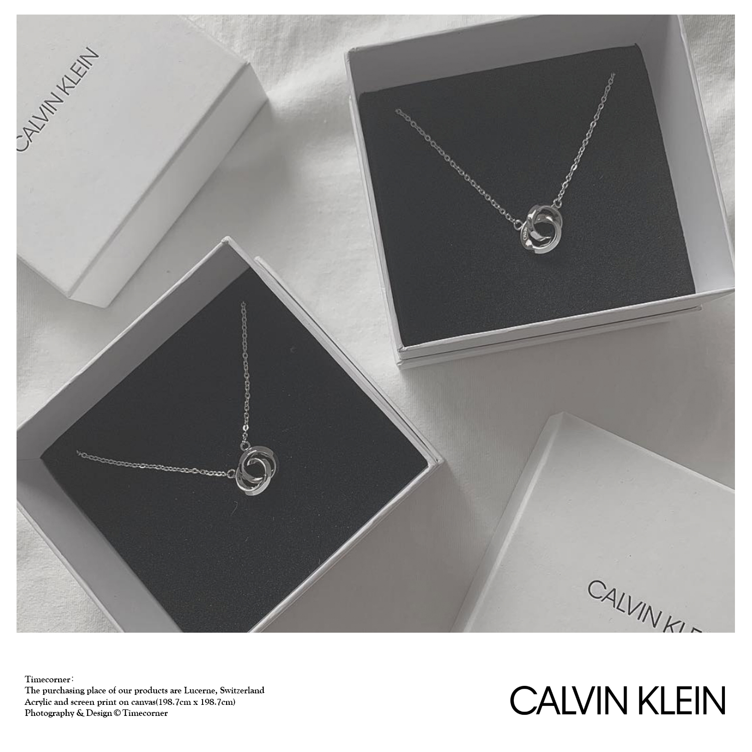 NECKLACE- 2017 CALVIN KLEIN BEAUTY KJ4NPN2001- CK情侣项链-图2