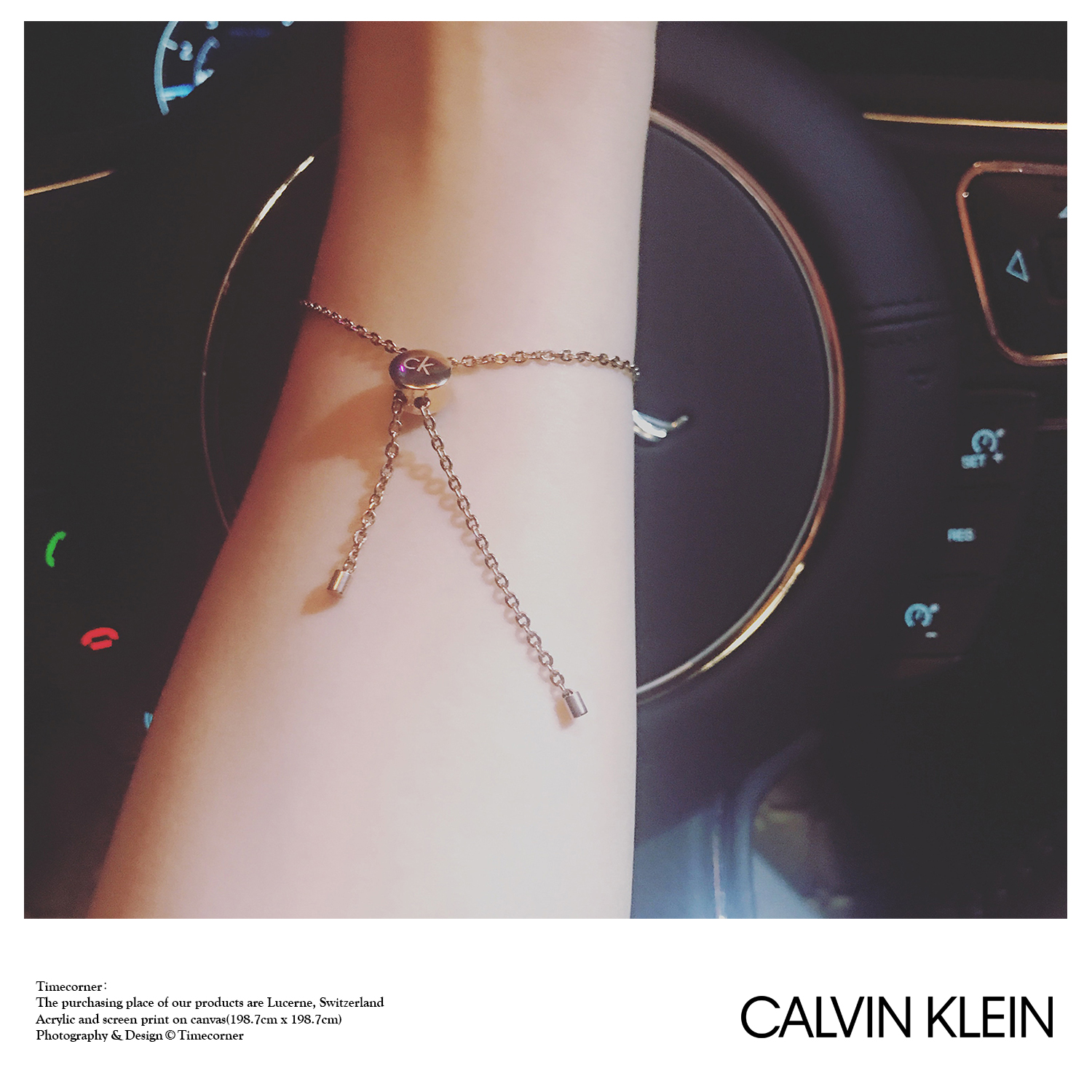 BRACELET- 2017 CALVIN KLEIN SIDE KJ5QPB1001- CK女士手链-图1