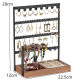 Jewelry storage rack and jewelry display rack are beautiful and easy to use