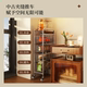 Second-hand gap trolley floor-standing storage rack living room snack storage mobile narrow sofa gap storage rack
