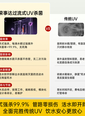 荣事达壁挂式管线机可装桶装水