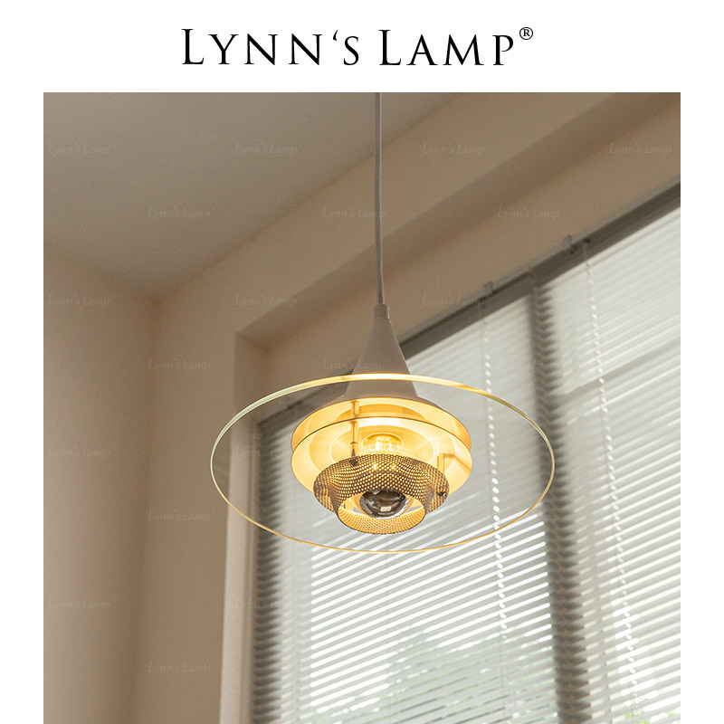 Lynn's立意包豪斯北欧玻璃吊灯 PH餐厅吧台现代银色工作室书房灯_虎窝淘