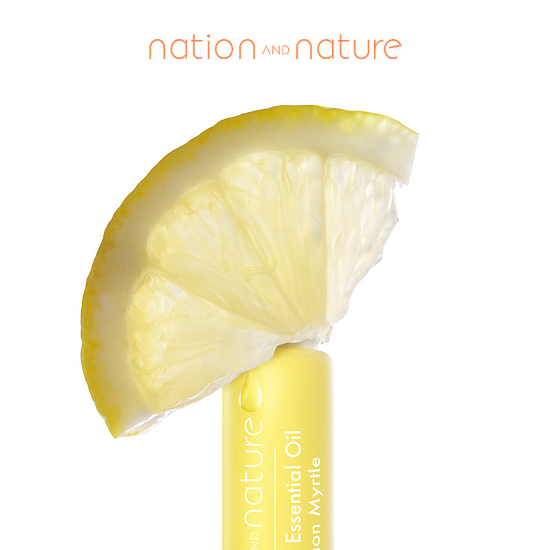 【蜜蜂惊喜社】nation and nature柠檬香桃木护手精华油保湿