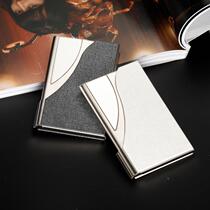 Title Clip Clip for men and women Business name Clips Large Capacity Fashion Creativity Annual Conference Gift Metal Name sheet Box