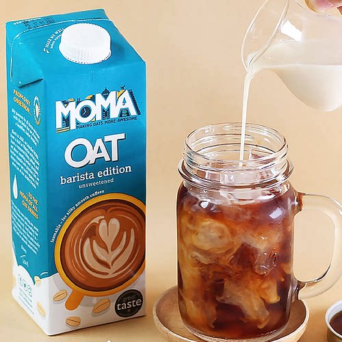MOMA咖啡大师燕麦奶莫玛燕麦奶瑞典进口植物奶燕麦饮燕麦奶moma-图0