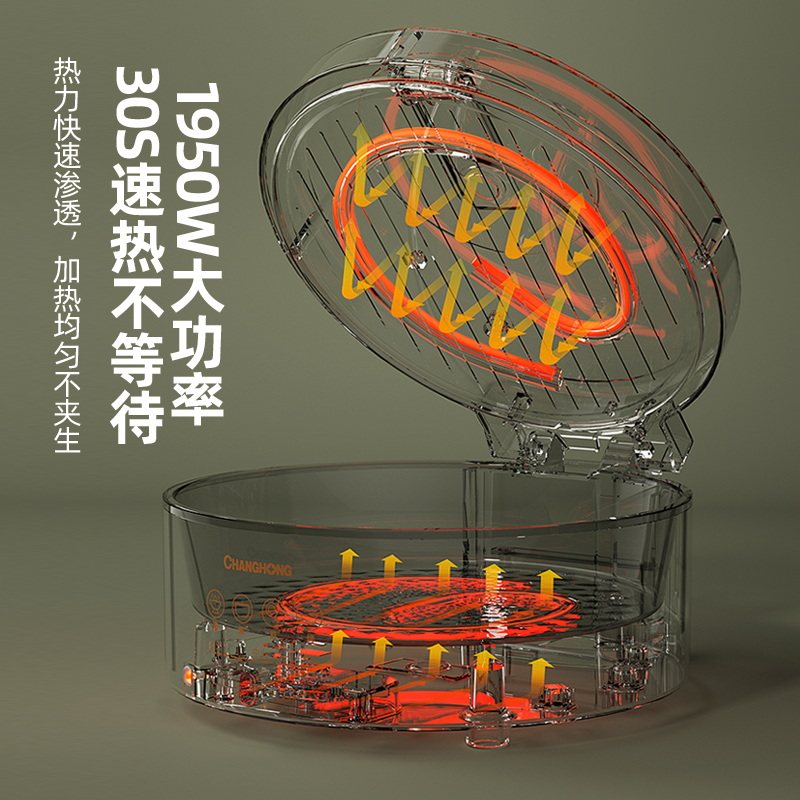长虹家用双面加热加深加大煎电饼档 长虹思彤电饼铛/可丽饼机/薄饼机