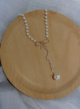 2022新款日韩项链女ins珍珠