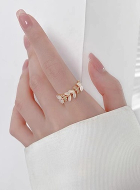 戒指女钉子指环简约ins食指戒