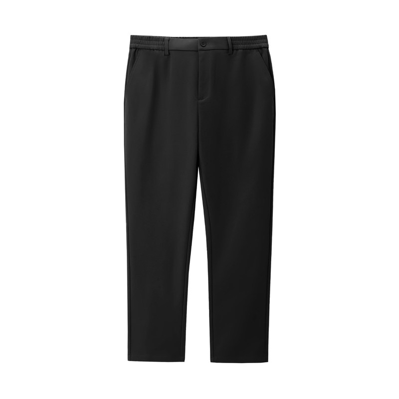 HLA/海澜之家25男款秋冬黑直筒男士西装裤商务休闲加绒加厚长裤子,淘宝优惠券,粉丝福利购,淘宝优惠卷