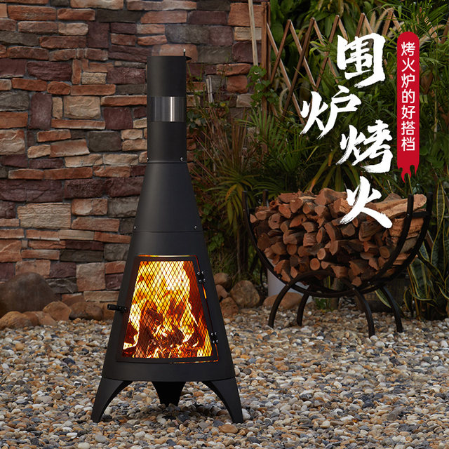 Firewood storage rack Fireplace Firewood rack Wood storage rack Household iron wood storage stack Firewood basket Camping