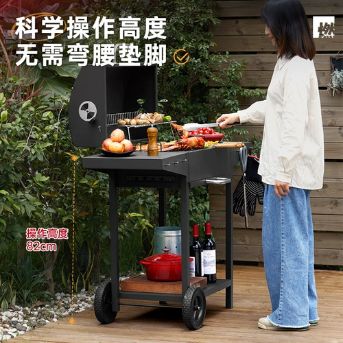 Hakka Barbecue Villa Courtyard Bargel Grill Carcoal Outdoor Pyven в американский стиль тушеной гриль на открытом воздухе кемпинг