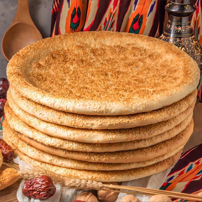 新疆特产地道烤馕饼大芝麻油馕传统手工糕点心囊即食直发,淘宝优惠券,粉丝福利购,淘宝优惠卷