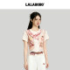 ຕົ້ນສະບັບ 3D Retro Print Western Vest ແຂນສັ້ນ T