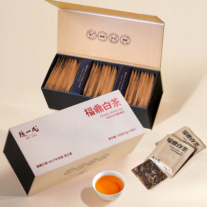 陈一凡福鼎白茶礼盒茶叶老白茶2017年高山老寿眉白茶礼盒送人送礼,淘宝优惠券,粉丝福利购,淘宝优惠卷