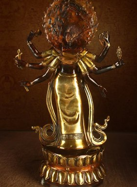 铜祝福中式客厅书房桌面供奉