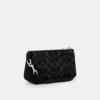 Coach Official Outlet Nolita 19 Women's Denim Shoulder Handbag Mahjong Bag CCZ48
