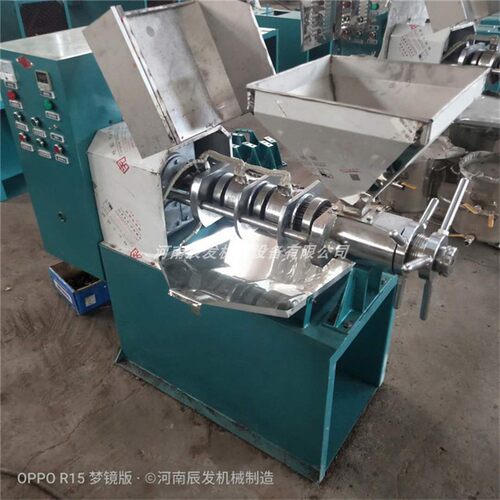 全自动条排菜籽榨油机商用大型花生芝麻大豆冷热榨一体压油机 - 图2