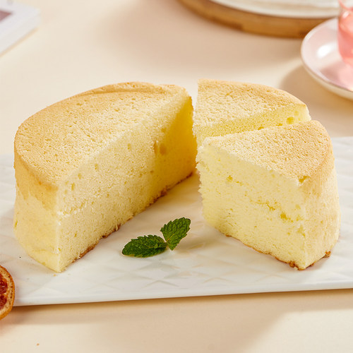 恋忆莲生日戚风蛋糕胚子亲子DIY6寸8寸10寸半成品现烤新鲜蛋糕胚 - 图2