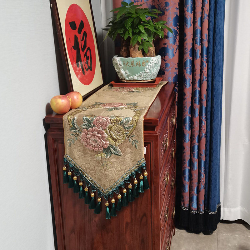 搭配专家会让一块布充满故事 电视柜高级桌旗欧美 戴妃 密莉娅,淘宝优惠券,粉丝福利购,淘宝优惠卷