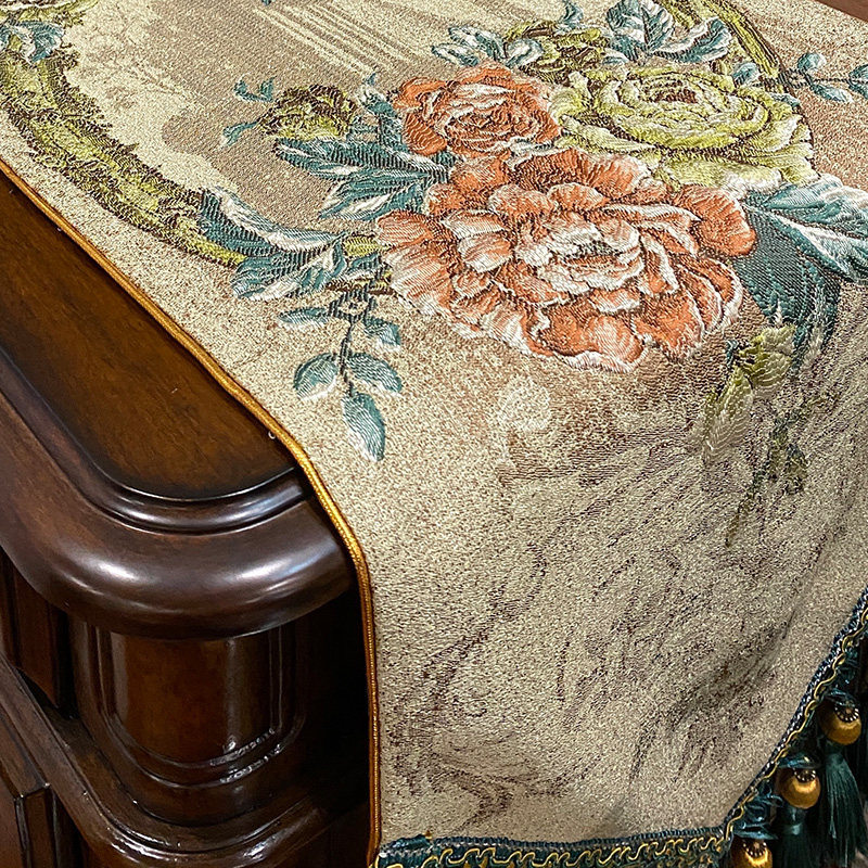 搭配专家会让一块布充满故事 电视柜高级桌旗欧美 戴妃 密莉娅,淘宝优惠券,粉丝福利购,淘宝优惠卷