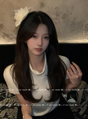 千金风白色生日皇冠小礼帽发夹女