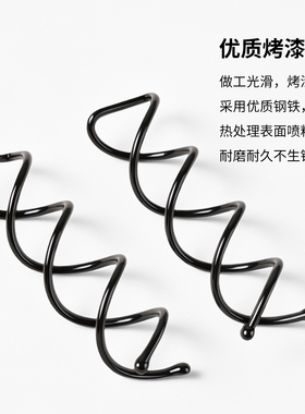 黑色螺旋夹懒人丸子头盘发神器