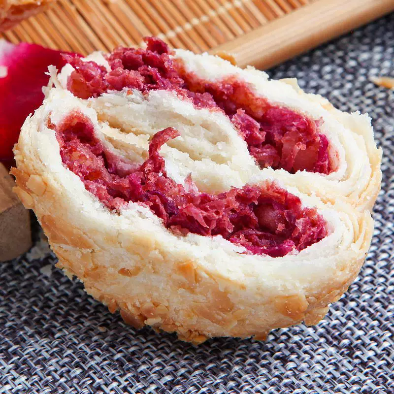 Пан Сянцзи Rose flower cake, традиционная выпечка, хлеб, закуски, подарочная упаковка, цветочная выпечка Юньнань, официальный флагманский магазин