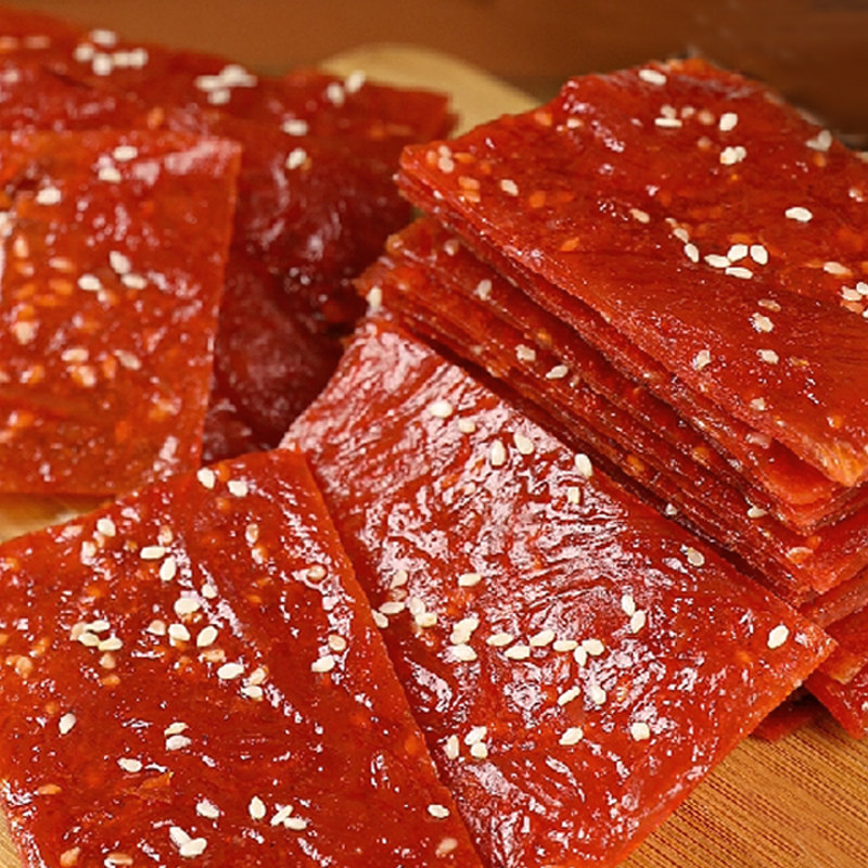 馋小赖鸡猪肉脯靖江手撕肉干解馋熟食休闲即食小零食充饥高蛋白