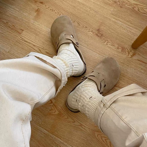 Грубая игла Высококачественное ~ пружинные рваные нищие носки толстые чистые хлопковые грубы