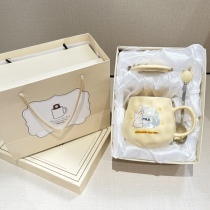 Birthday Gift Milk Fufu Ceramic Cup Senior Feel for a male and female friend Couples Teachers Day Practical meaningful